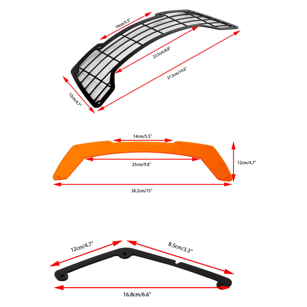 2021-2025 Harley Pan America 1250 ST RA1250ST Special RA1250S CVO RA1250SE RA1250 Headlight Guard Protector Grille Mesh Cover Curved Protection Grill - pazoma