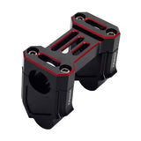 Harley Pan America 1250 ST Special CVO RA1250S Pull Back Handlebar Risers Offset Backward Adapters Back Move Mount w/Top Clamp Cover - pazoma