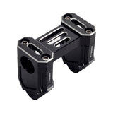 Harley Pan America 1250 ST Special CVO RA1250S Pull Back Handlebar Risers Offset Backward Adapters Back Move Mount w/Top Clamp Cover - pazoma