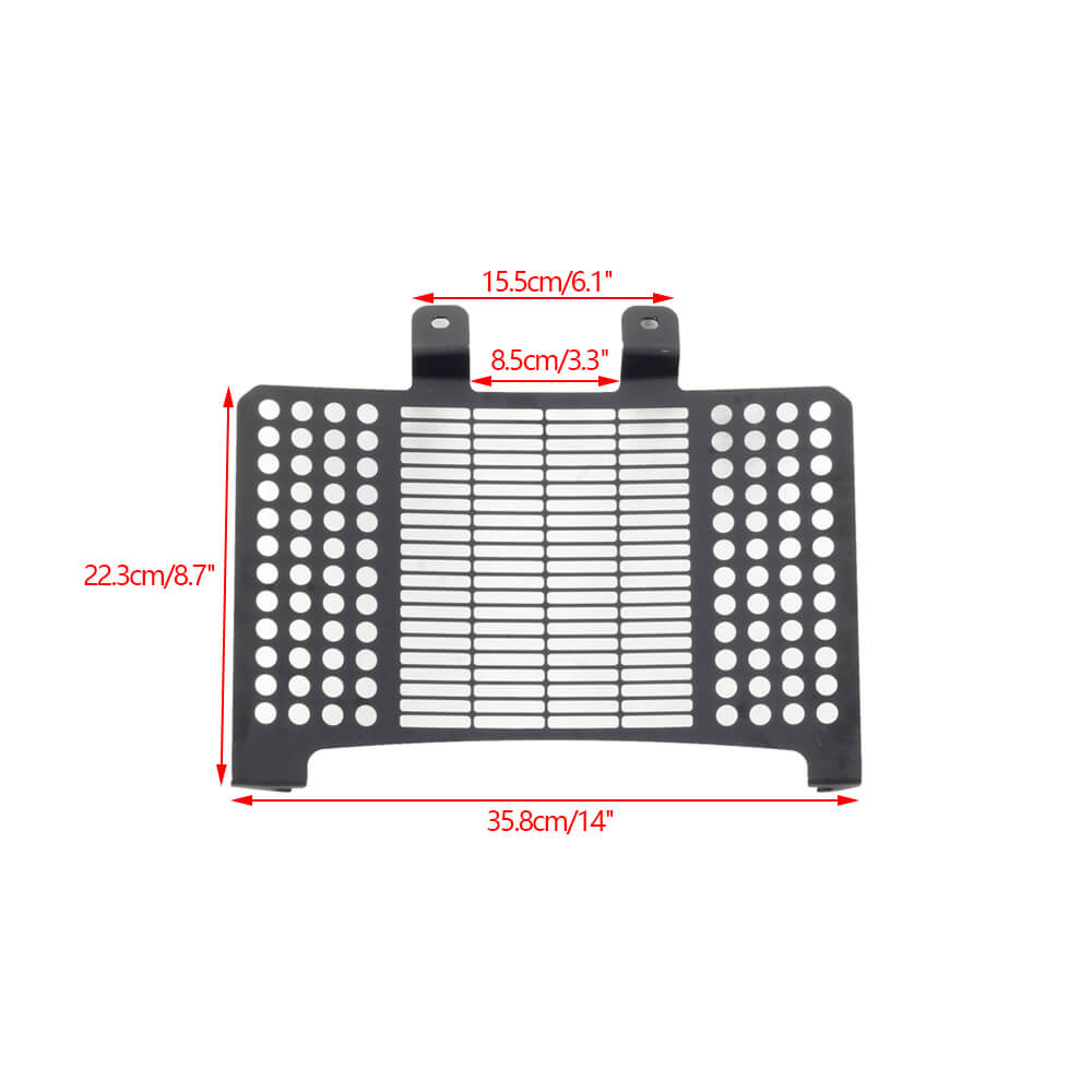 Harley Pan America 1250 Special RA1250S RA1250 CVO RA1250SE Rectangle & Circle Design Radiator Guard Protector Grille Grill Cover 2021-2024 - pazoma