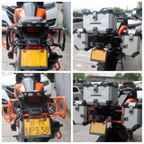 Harley Pan America 1250 Special CVO RA1250SE RA1250S RA1250 Side Case Mounting Plate System Box Luggage Rack Carrier Support Bracket 2021-2024 - pazoma