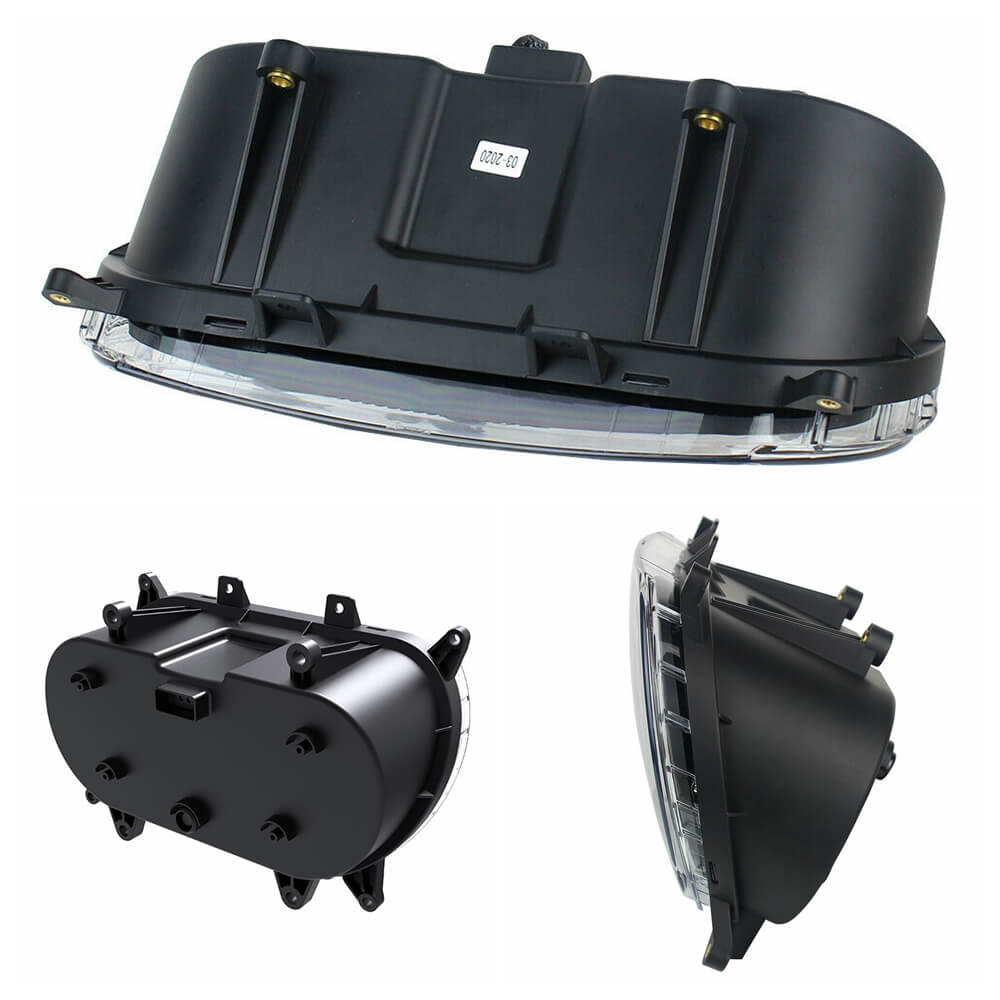 Harley Road Glide ST Special Limited CVO FLTRX FLTRK FLTRXS FLTRXSE FLTRXST FLTRKSE LED Headlight Dual HI/LO Beam Projector Head Lamp w/DRL - pazoma