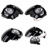 LED Headlight With White DRL Hi-Low Projector Headlamp Front & Fairing Cover Cowl for Harley Softail Breakout 114 FXBR FXBRS 2018-2022 - pazoma