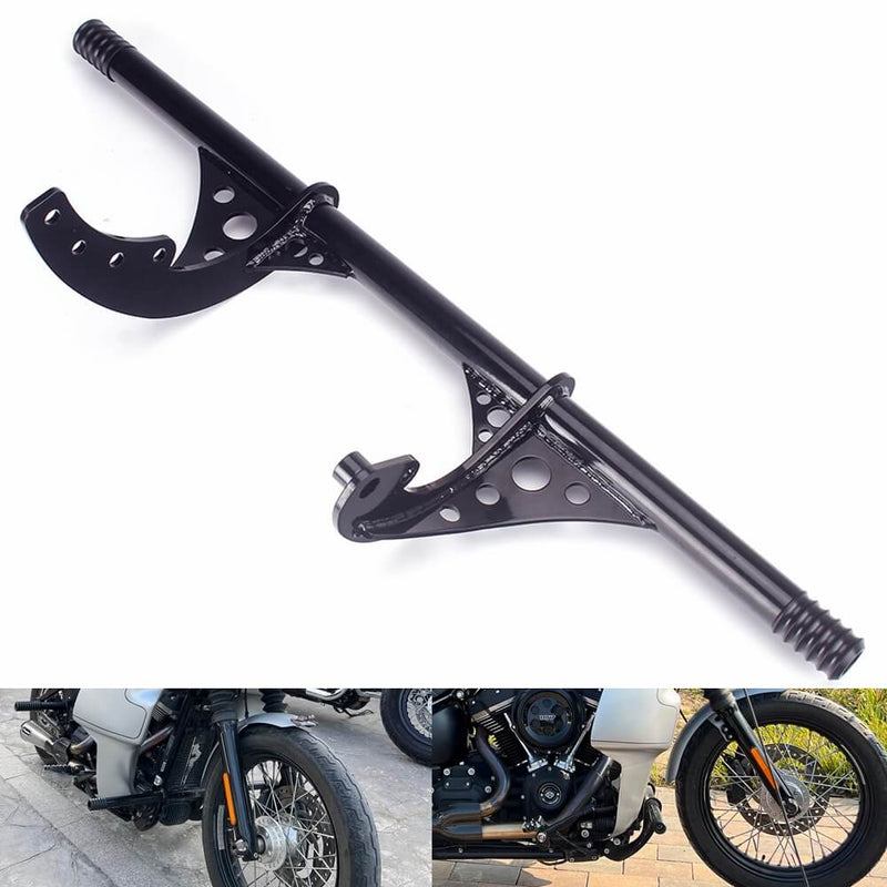 Harley Softail M8 Low Rider FXLR S ST FXBB FXST FXFB Front Rear Highway Engine Guard Crash Bar Passenger Peg Frame Slider 2018-2025 - pazoma