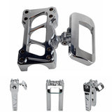 Harley Softail Street Bob Breakout Standard Low Rider ST FXBB FXBR FXST FXLRST Digital Gauge Mount Housing W/Top Clamp Cover Bracket - pazoma