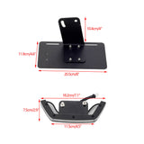 Harley Sportster S 1250 RH1250S 2021-2022 LED Tail Tidy Fender Eliminator Kit Rear Taillight Turn Signals Light W/ Sidemount License Plate Bracket - pazoma