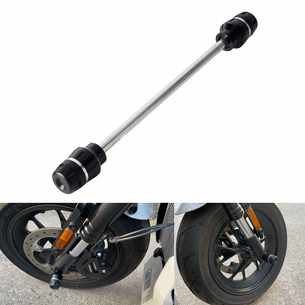 Harley Sportster S 1250 RH1250S Front Rear Axle Fork Wheel Slider Falling Protector Crash Protectors Stand 2021-2025 - pazoma