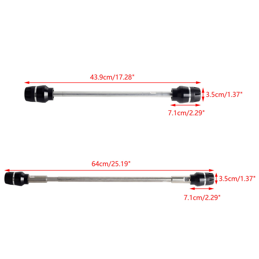Harley Sportster S 1250 RH1250S Front Rear Axle Fork Wheel Slider Falling Protector Crash Protectors Stand 2021-2025 - pazoma