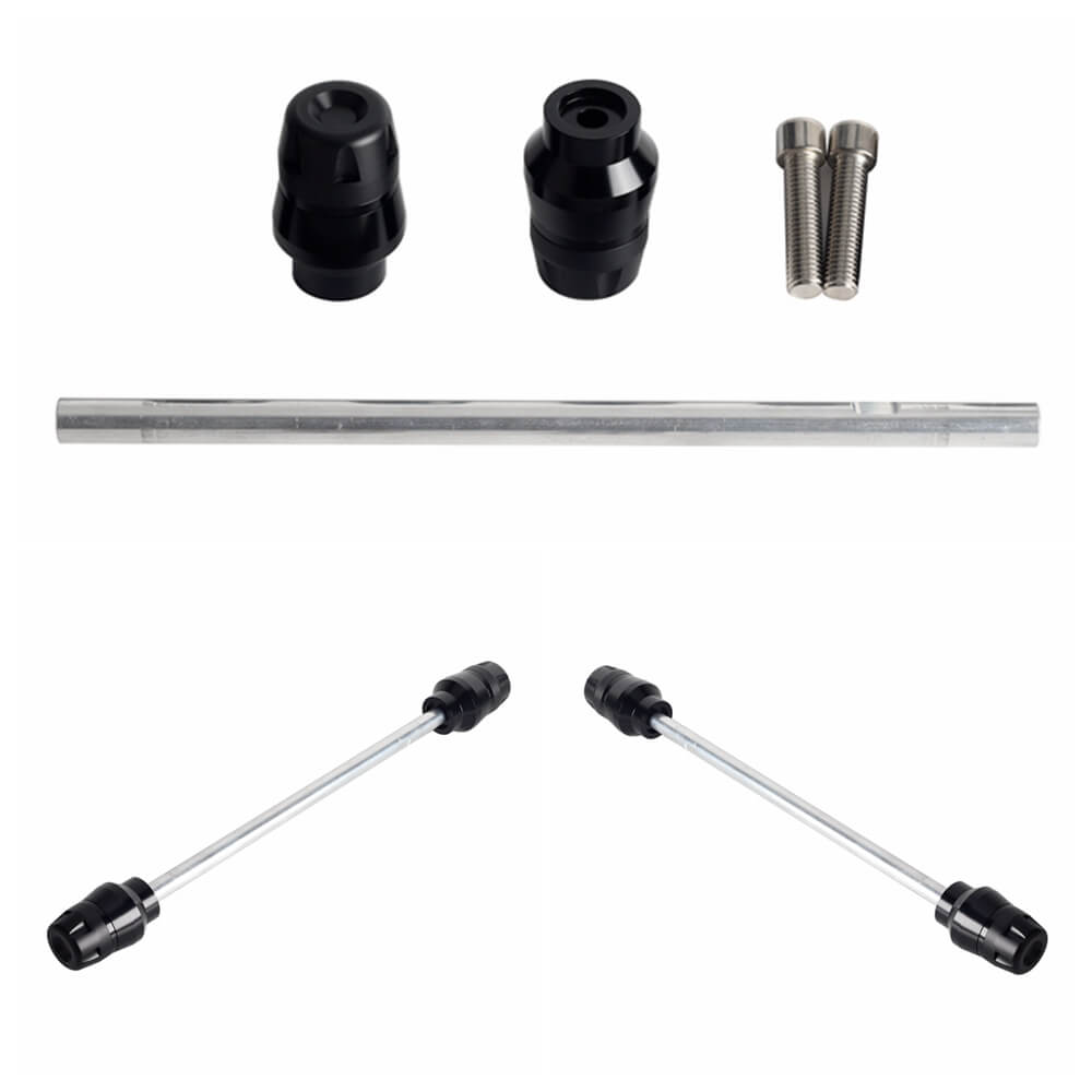Harley Sportster S 1250 RH1250S Front Rear Axle Fork Wheel Slider Falling Protector Crash Protectors Stand 2021-2025 - pazoma