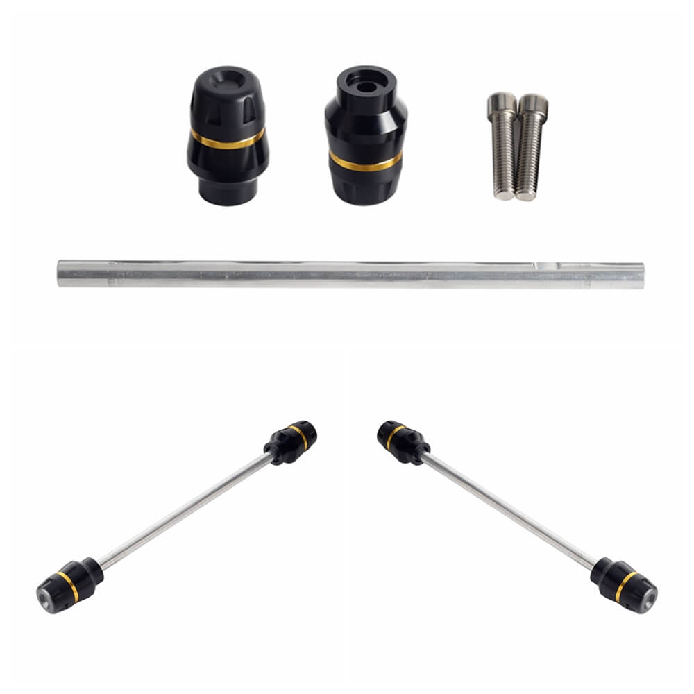 Harley Sportster S 1250 RH1250S Front Rear Axle Fork Wheel Slider Falling Protector Crash Protectors Stand 2021-2025 - pazoma