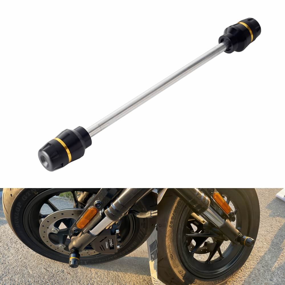 Harley Sportster S 1250 RH1250S Front Rear Axle Fork Wheel Slider Falling Protector Crash Protectors Stand 2021-2025 - pazoma