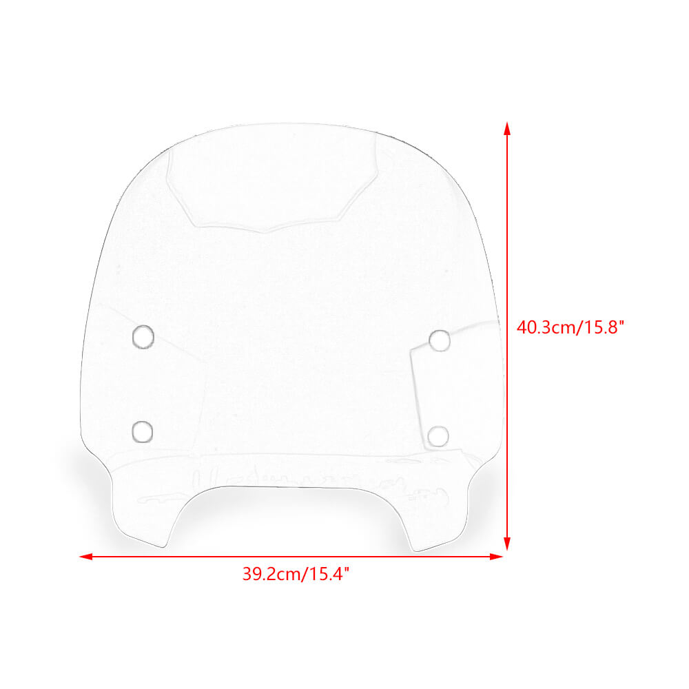 Harley Sportster S 1250 RH1250S Quick-Release Compact Windshield Front Light Fairing Windscreen 2021-2025 - pazoma