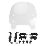 Harley Sportster S 1250 RH1250S Quick-Release Compact Windshield Front Light Fairing Windscreen 2021-2025 - pazoma