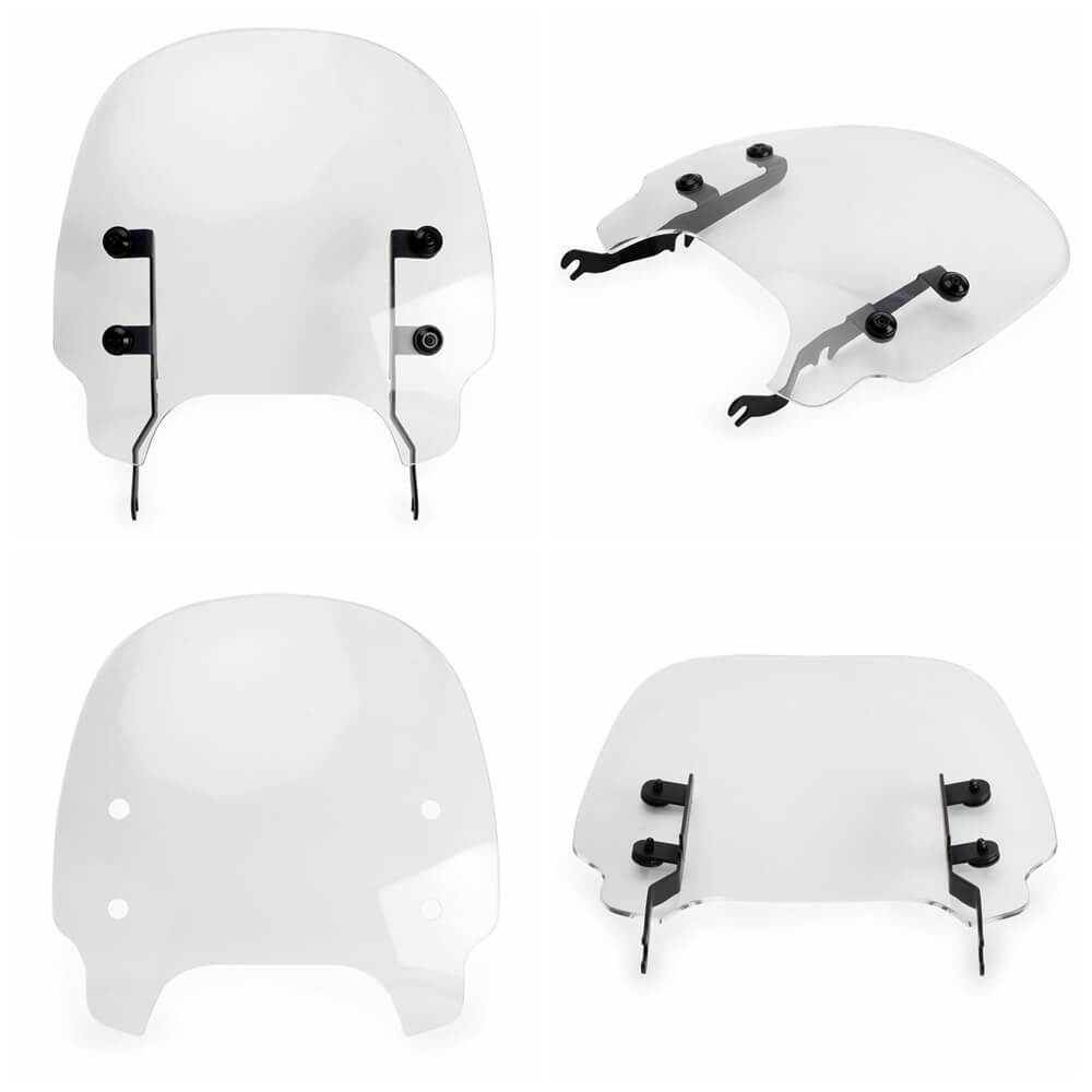 Harley Sportster S 1250 RH1250S Quick-Release Compact Windshield Front Light Fairing Windscreen 2021-2025 - pazoma