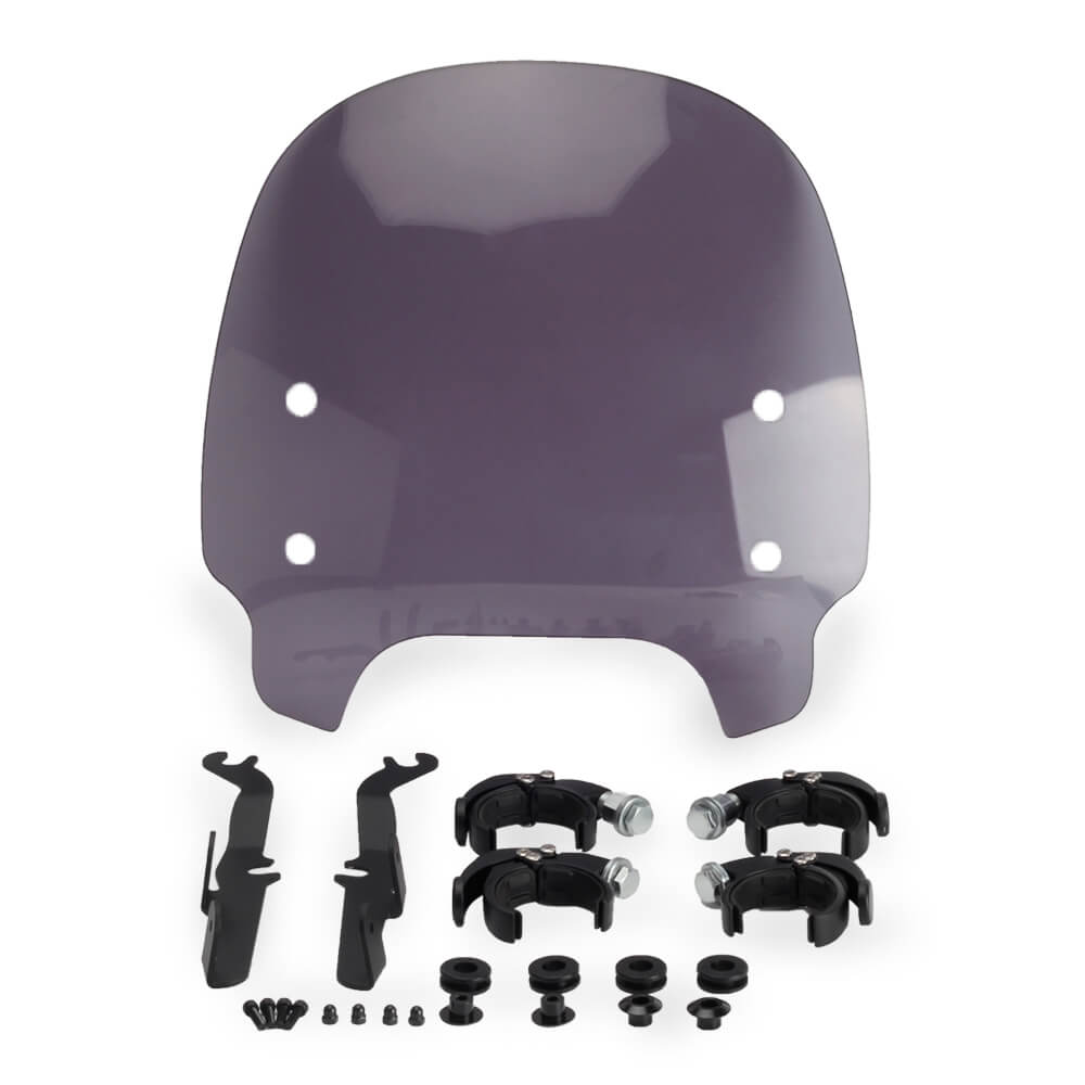 Harley Sportster S 1250 RH1250S Quick-Release Compact Windshield Front Light Fairing Windscreen 2021-2025 - pazoma