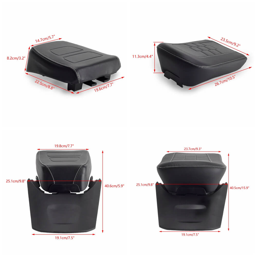 Harley Sportster S 1250 RH1250S Rear Sundowner Passenger Pillion Seat & Fender Extension 2021-2025 - pazoma