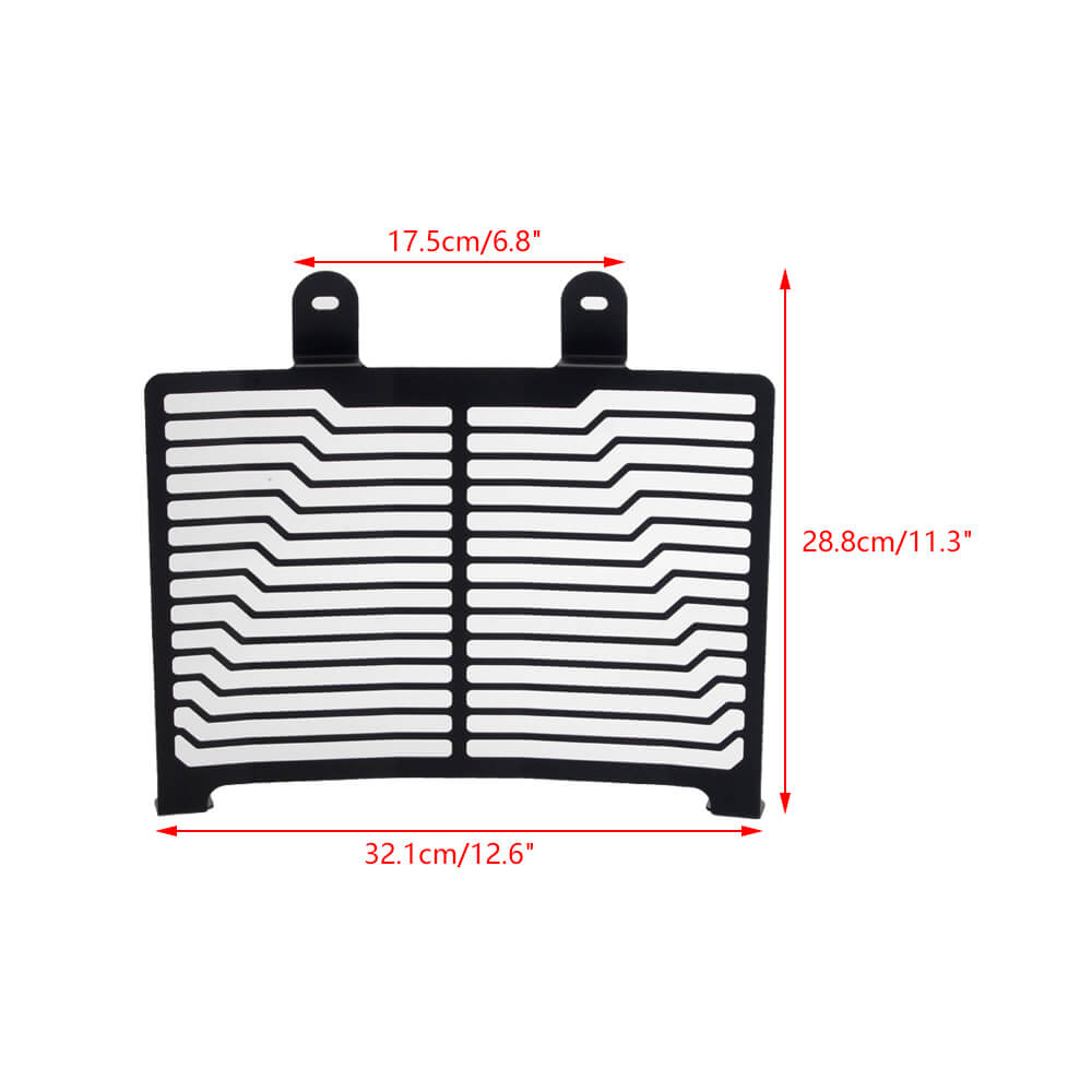 Harley Sportster S RH1250S Radiator Grille Guard Protector Grill Cover Aluminum Water Tank Shield Black 2021-2023 - pazoma