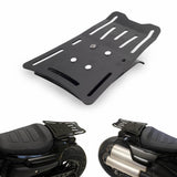 Harley Sportster S RH1250S Rear Fender Shelf Solo Seat Luggage Rack Bracket Support Carrier Black 2021-2023