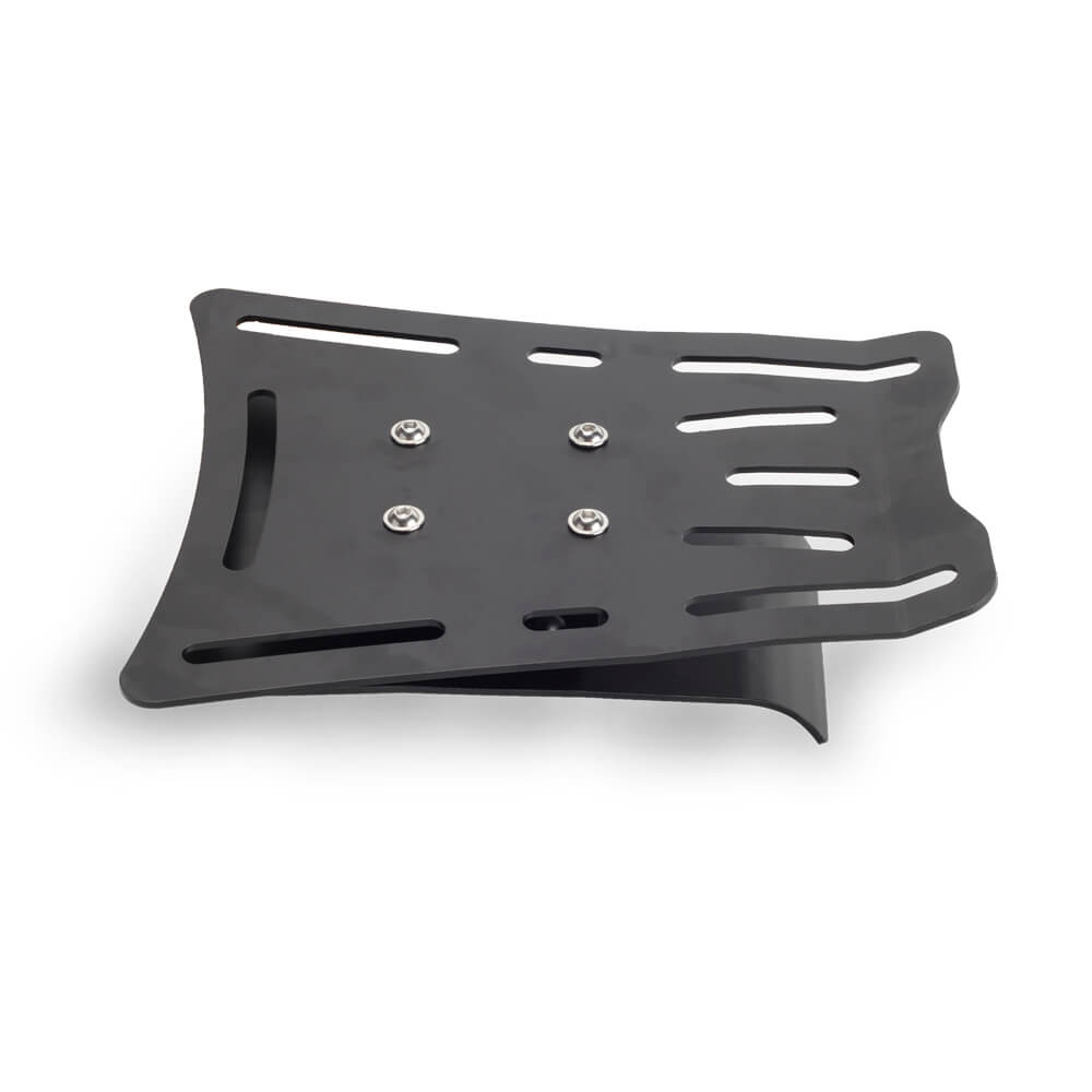 Harley Sportster S RH1250S Rear Fender Shelf Solo Seat Luggage Rack Bracket Support Carrier Black 2021-2023 - pazoma