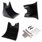 Harley Sportster Dyna Fatboy Softail V-ROD Touring Glide 1996-2017 Front Chin Spoiler Lower Chin Air Dam Fairing Mudguard Cover - pazoma