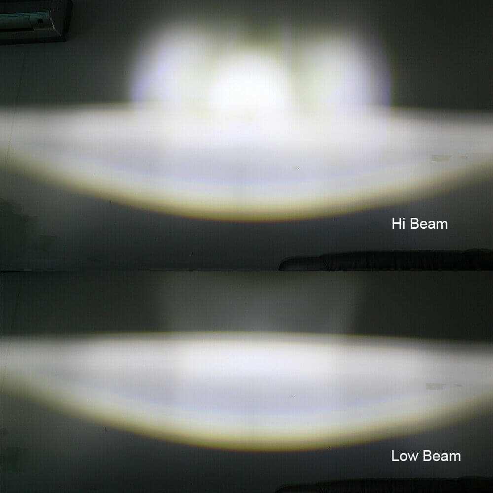 Harley Softail Breakout FXSB 2013-2017 to M8 FXBR LED Headlight Projector Headlamp W/ Conversion Mount Extension Bracket Kit DRL - pazoma