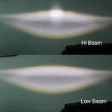 Harley FXDF Dyna Fat Bob 2008-2017 to M8 FXFB LED Headlight Projector Headlamp W/ Conversion Mount Extension Bracket Kit DRL - pazoma