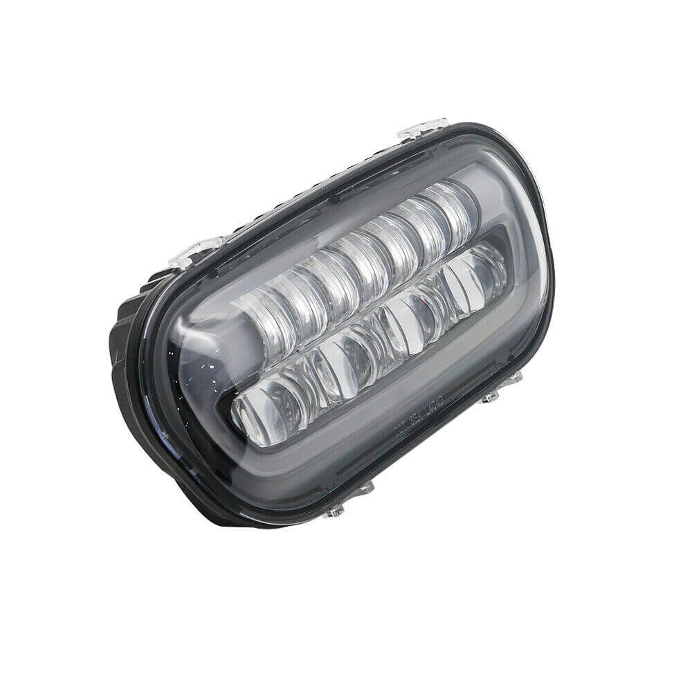 Motorcycle LED Headlight With White DRL High/Low Beam Projector Headlamp for Harley Softail Fat Bob 114 FXFB FXFBS 2018-UP - pazoma