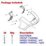 Headlight Front Fairing Cover Spoiler Guard Deflector Kit For Harley Pan America 1250 Special RA1250 RA1250S CVO RA1250SE - pazoma