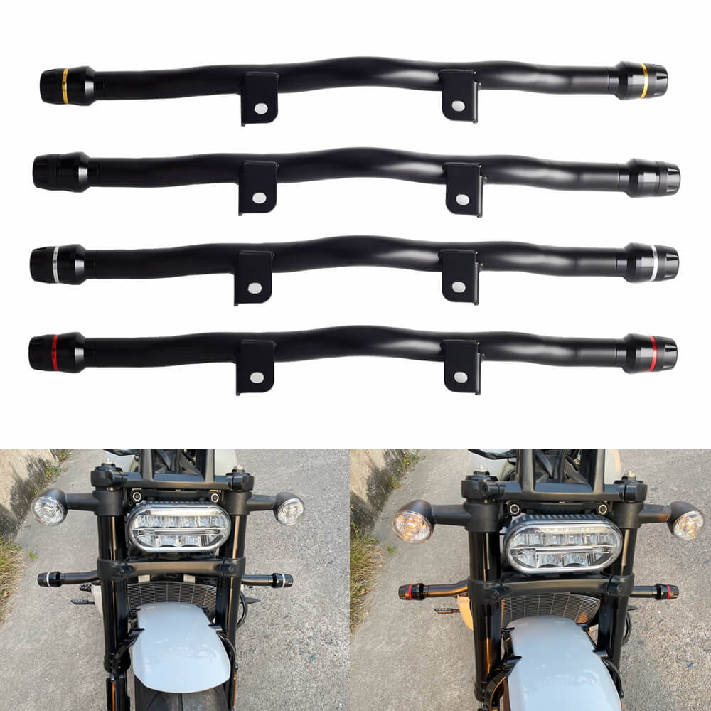 Highway Peg Bumper Crash Bar Kit Flat-Out Bar Engine Guard Protector For Harley Sportster S 1250 RH1250S RH975 Nightster Special RH975S 2021- - pazoma