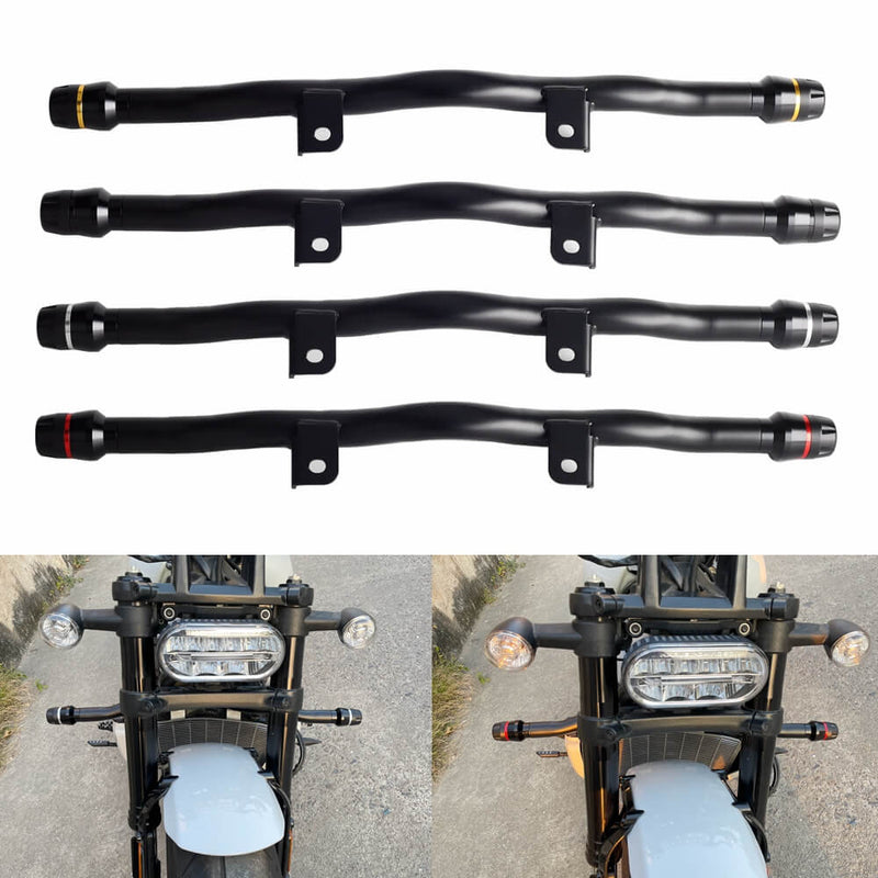 Highway Peg Bumper Crash Bar Kit Flat-Out Bar Engine Guard Protector For Harley Sportster S 1250 RH1250S RH975 Nightster Special RH975S 2021- - pazoma