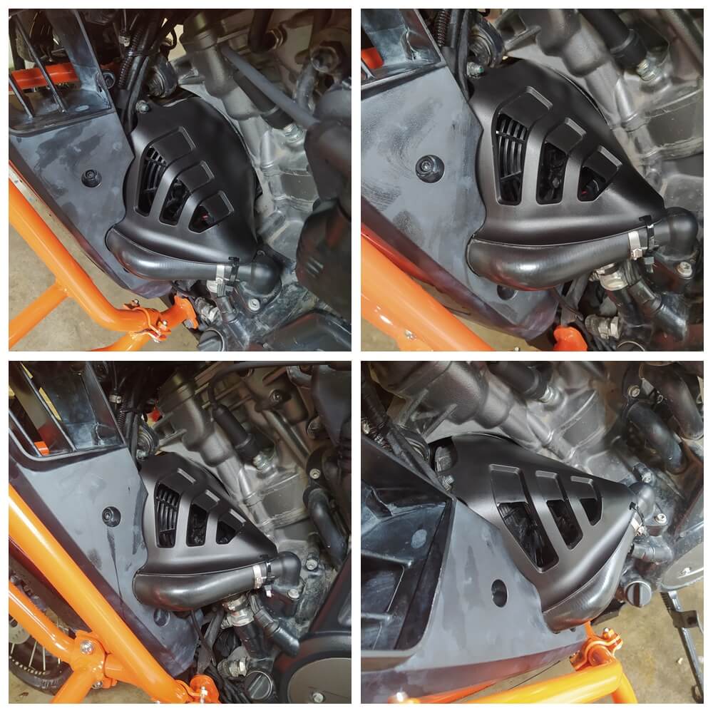 Harley Pan America CVO 1250 Special RA1250SE RA1250 RA1250S Radiator Fan Cover Fairing Spoiler Guard Hot Air Deflector 2021-2025 - pazoma