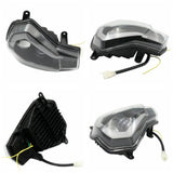 LED Headlight Assembly With Angel Eyes DRL Turn Signal Light Replace Headlamp For KTM Duke 390 / 250 / 200 / 125 2011-2016 - pazoma