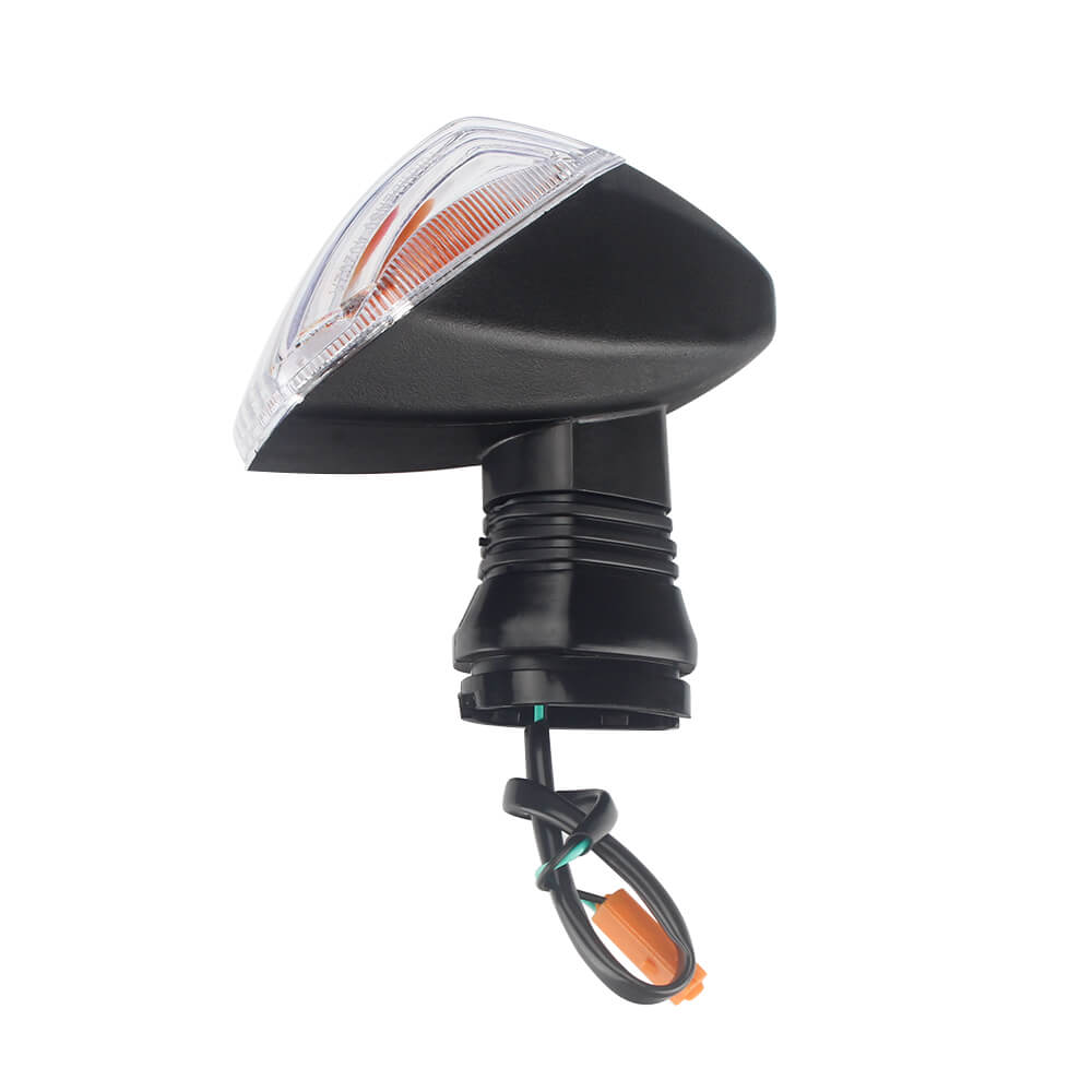 Kawasaki KLR650 OEM 2008-2018 Turn Signal Light Left & Right Rear & Front Indicator Amber Bulb/Clear Lens - pazoma