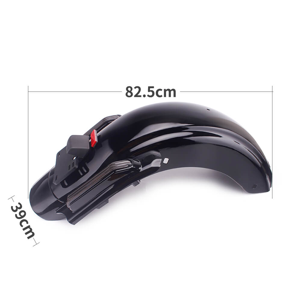 LED CVO Style Rear Fender System For Harley Davidson Touring Road Electra Glide FLHR FLHT FLHX 2014-2020 19 Models - pazoma