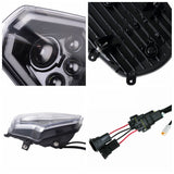 LED Headlight With Daylight Running Light DRL Headlamp Assembly For KTM 1090 1190 1050 1290 Adventure 2015-2019 ADV - pazoma