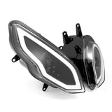 LED Headlight Headlamp Assembly with Daylight Running Light DRL for BMW S1000RR K46 2015-2018 "plug & play" Brighter than stock - pazoma