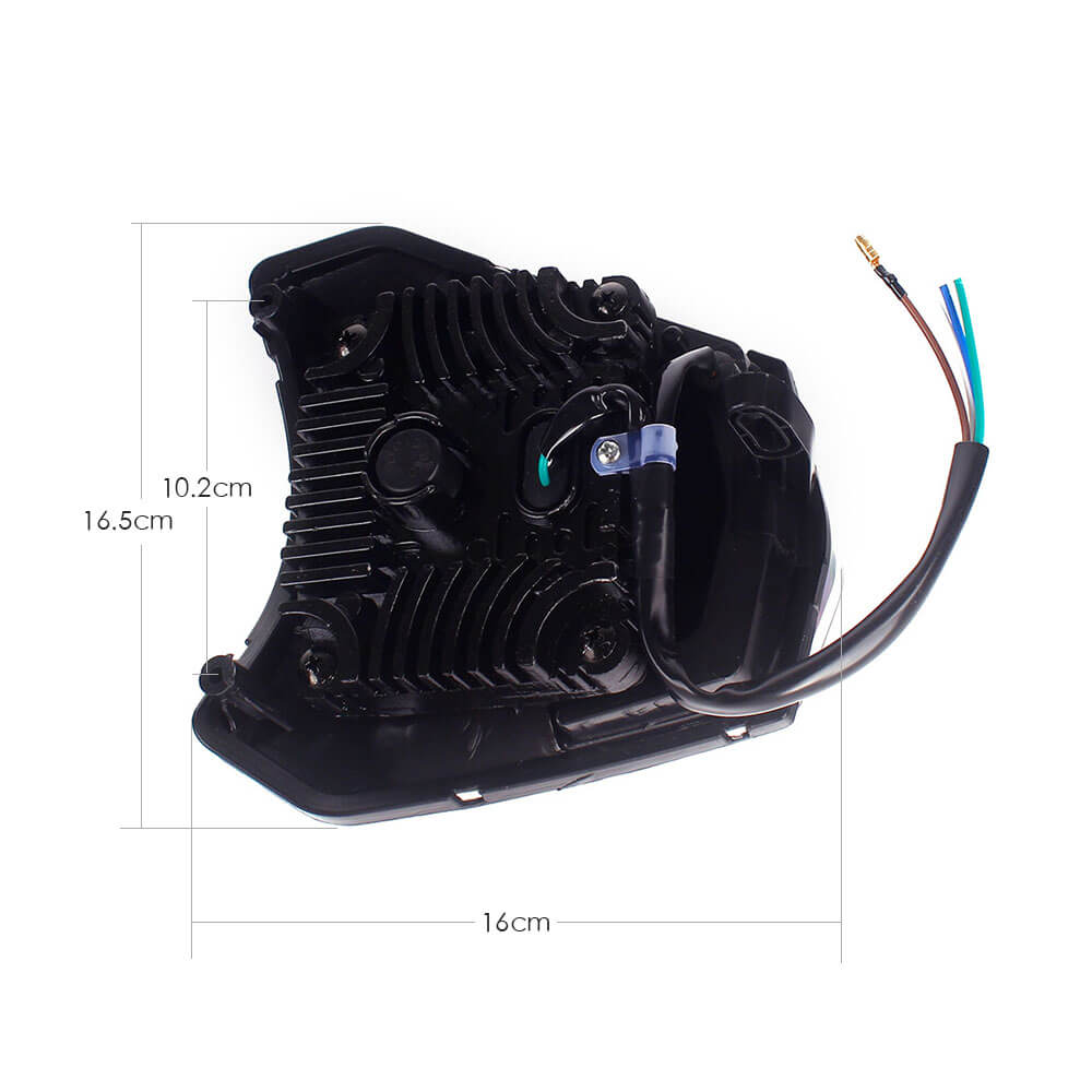 LED Headlight Headlamp with Beam For KTM EXC EXCF SX SXF XC XCF XCW XCFW 125 150 250 300 350 450 530 SMCR 690 - pazoma