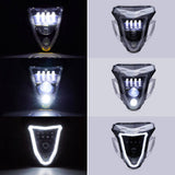 For BMW F800R F 800 R 2015-2020 LED Headlight Headlamp with Daylight Running Light DRL Assembly Kit 2017 2018 2019 (K73) - pazoma