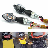 Cat Mini Eye LED Turn Signal Indicators Nano Blinker for MOTO GUZZI QUOTA 1000 V75 Ducati V4 BMW S1000 HONDA SUZUKI YAMAHA - pazoma