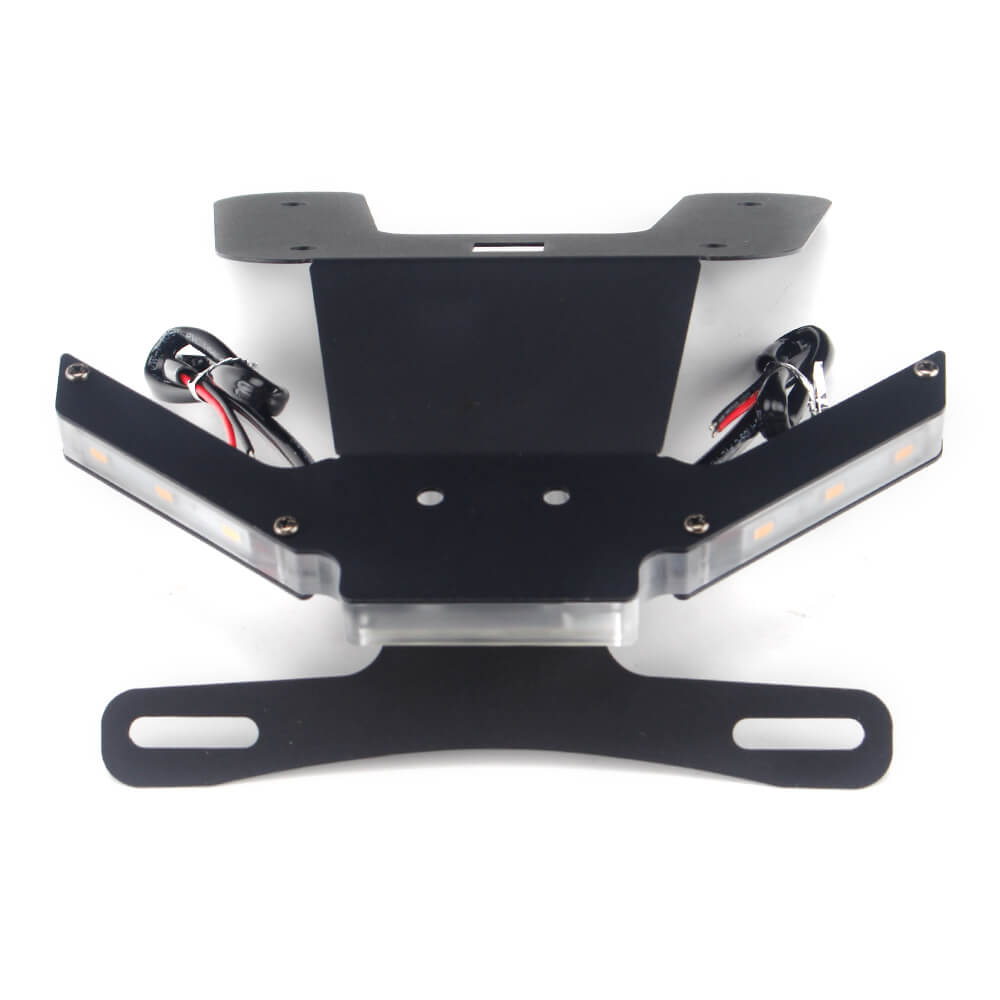 LED Tail Tidy Stealth Fender Eliminator Kit Integrated Turn Signals License Plate Holder Light Bracket For YAMAHA YZF R25 R3 MT25 MT03 2014-2020 - pazoma