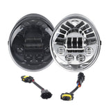 Harley V-Rod VRSCX VRSCA VRSCB VRSCSE Muscle VRSCF Night Rod Special VRSCDX Street Rod VRSCR LED Headlight Headlamp W/ Turn Signal 2002-2017