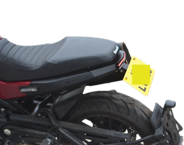 Benelli Leoncino 500 BJ500 LED Tail Tidy Stealth Fender Eliminator Kit Rear Tail Brake Light Turn Signal License Plate Light Bracket - pazoma