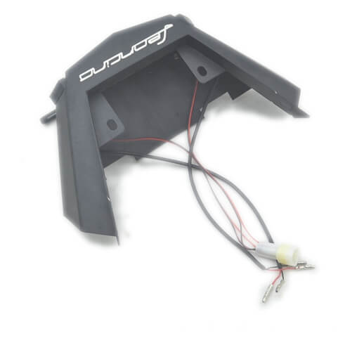 Benelli Leoncino 500 BJ500 LED Tail Tidy Stealth Fender Eliminator Kit Rear Tail Brake Light Turn Signal License Plate Light Bracket - pazoma