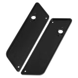 Black Anodized Billet Hard Deep Cut Saddlebag Bags Latch Cover for Harley-Davidson Touring Electra Road Street Glide 1993-2013 - pazoma