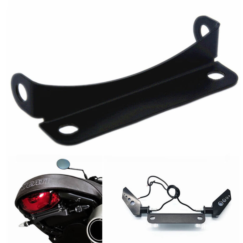 Ducati Scrambler 800 Icon Classic Urban Enduro 400 Rear Turn Signal Brackets Mount Clamp - pazoma