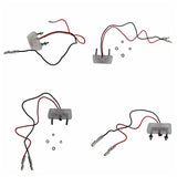 12V Universal Motorcycle License Plate White LED light Waterproof Motorcycle License Light Lamp Trailer Step Lamp - pazoma