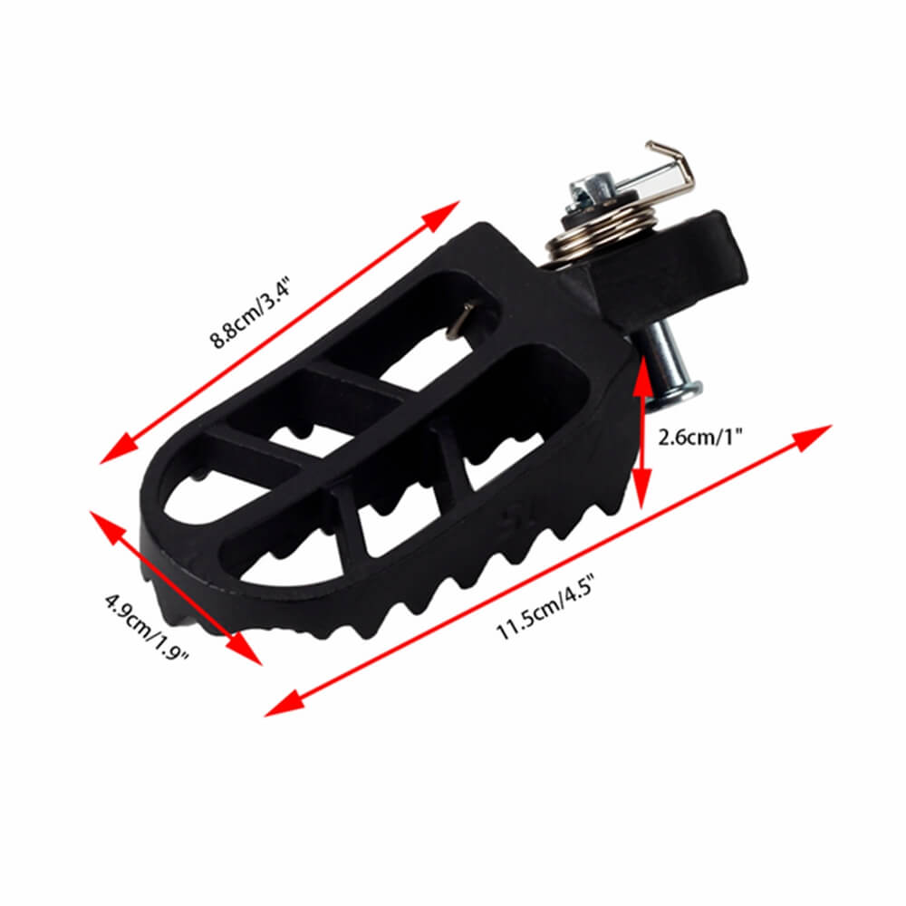 Motocross MX Style Steel Rider Footpegs Footrest Pegs For Harley Pan America 1250 ST Special RA1250 RA1250S RA1250SE CVO 2021-2025 - pazoma