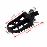 Motocross MX Style Steel Rider Footpegs Footrest Pegs For Harley Pan America 1250 ST Special RA1250 RA1250S RA1250SE CVO 2021-2025 - pazoma