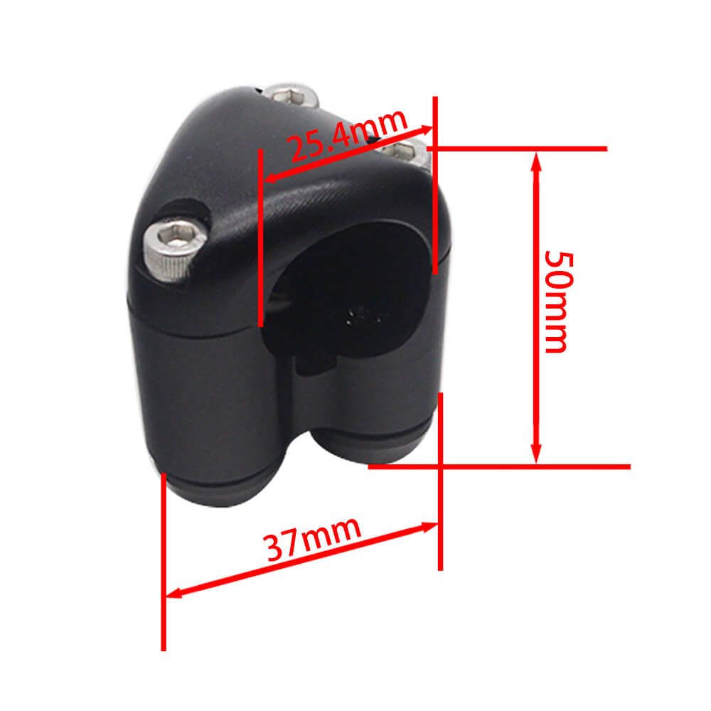 Aluminum Alloy CNC Motorcycle Switches 3-Button Control Momentary 1 Inch 25.4mm Handlebar M-Switch Start Kill Horn Reset Button Microswitch - pazoma