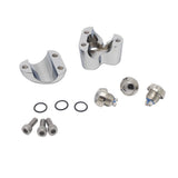 Universal CNC Triple Micro Switch Button Housing - 22mm 7/8-inch Handlebar 3-Button Control Momentary M-Switch Kit Cafe Racer - pazoma